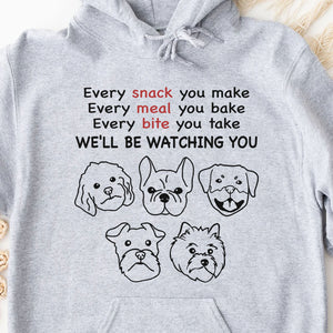 Every Snack You Make Personalized Custom Photo Dog Cat Shirt C787