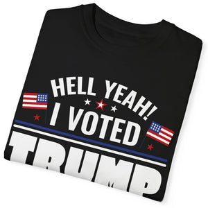 I Voted Trump And I Will Do It Again Shirt | Donald Trump Homage Shirt | Donald Trump Fan Tees C903 - GOP