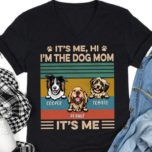 I'm The Dog Dad Personalized Custom Photo Dog Shirt Gift For Dad Mom C719