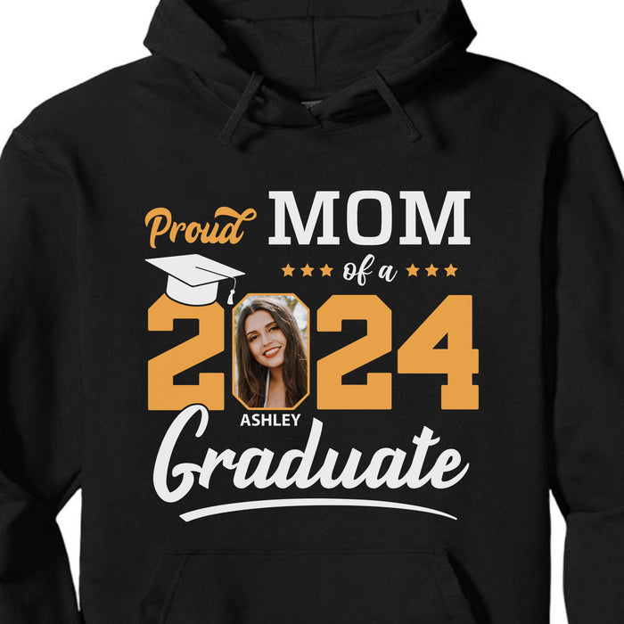 Personalized Proud Family Graduation 2024 Upload Photo Shirt C534
