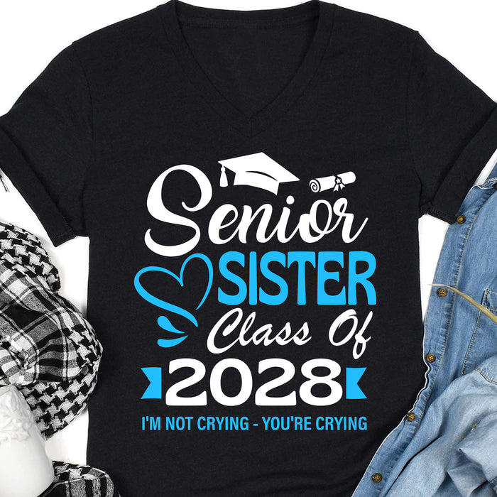 Proud Family Senior 2024 - Class Of 2024 - Personalized Custom Graduation Shirt C504V1