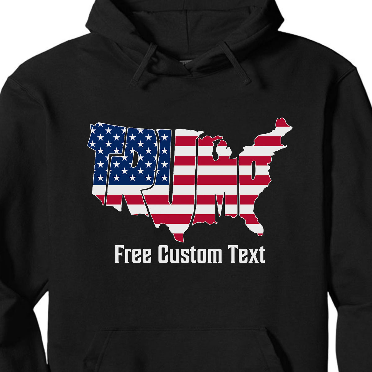 America Map Trump 2024 Shirt | Donald Trump Fan Tees | Personalized Custom Trump Shirt C1007 - GOP