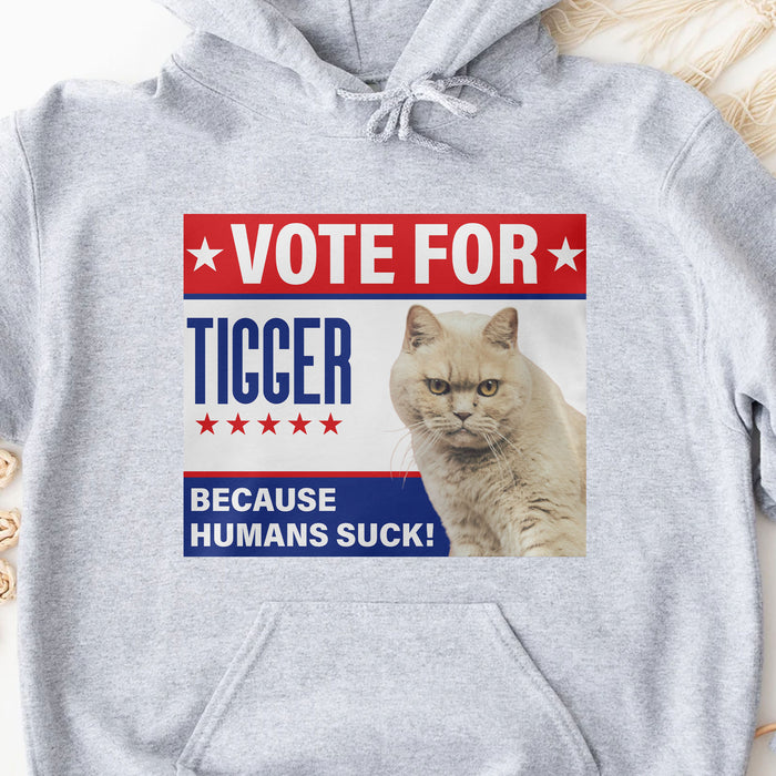 Vote For Your Pet, Make America Furfect Again | Personalized Custom Photo Dog Cat Shirt | Gift For Dad Mom C900V2