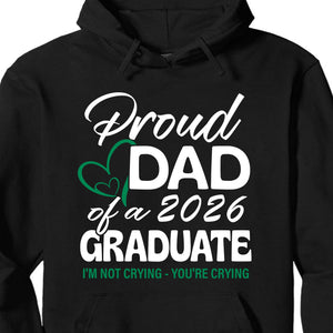 Proud Family Senior 2024 Personalized Custom Graduation Shirt T506V1