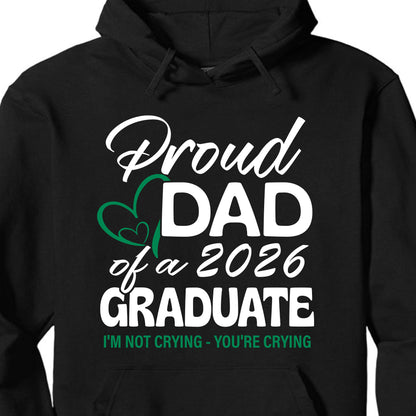 Proud Family Senior 2024 Personalized Custom Graduation Shirt T506V1