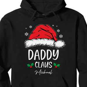 Custom Family Claus Christmas Shirt, Matching Christmas Family Shirt, Personalized Christmas Family Sweatshirt C845