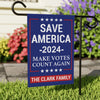 Save America, Make Votes Count Again | Donald Trump Homage Flag | Donald Trump Fan Flag | House Flag, Garden Flag C947 - GOP