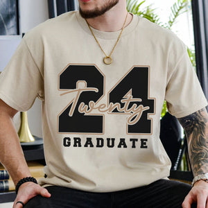 Twenty 24 Graduate - Senior 2024 - Personalized Custom Graduation Shirt C883