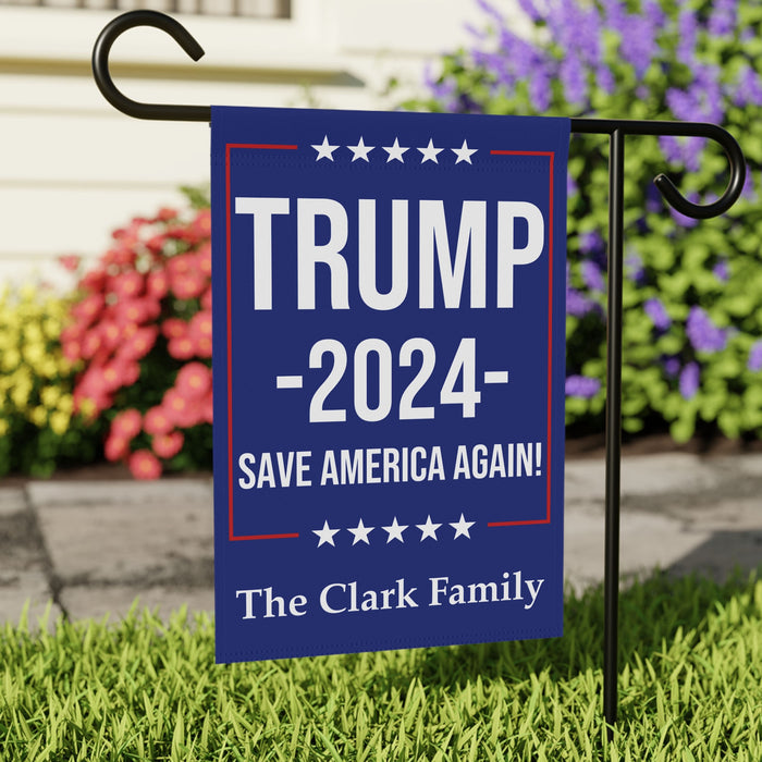 Save America Again | Donald Trump Homage Flag | Donald Trump Fan Flag | House Flag, Garden Flag C944 - GOP