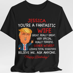 Donald Trump Funny Father's Day Shirt | Gift for Dad, Gift for Mom | Personalized Custom Father's Day Shirt C999 - GOP