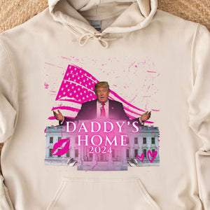 Daddy's Home Trump Shirt | Donald Trump Homage Shirt | Donald Trump Fan Tees | Personalized Custom Trump Shirt C980 - GOP