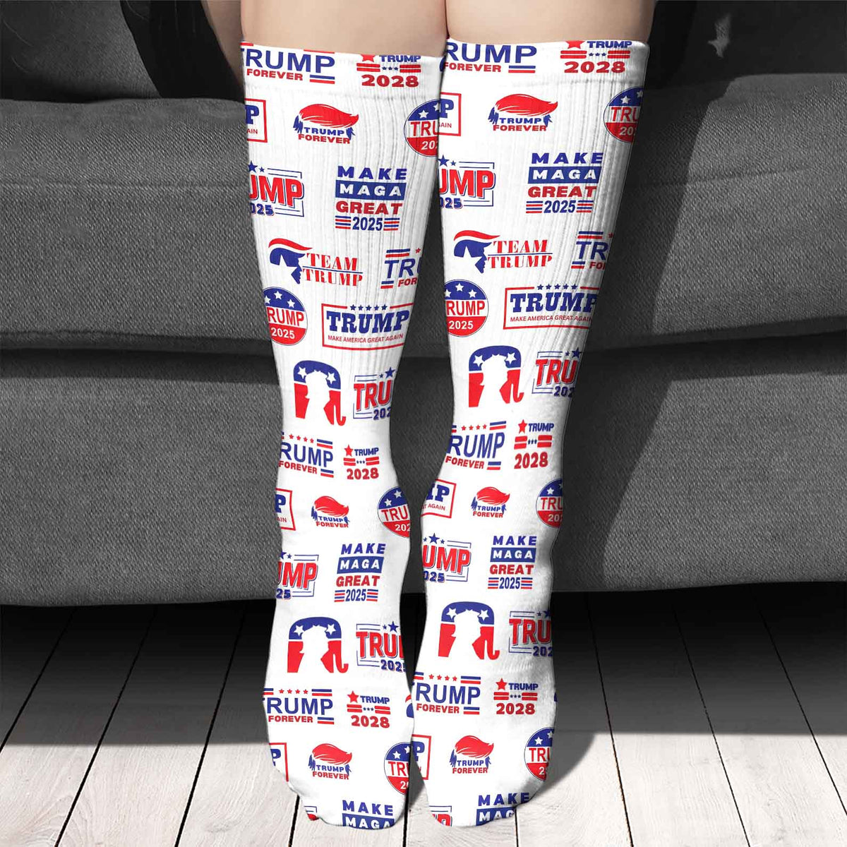 Trump Republican Socks, President Donald Trump Socks, Socks For Christmas 683412 - GOP