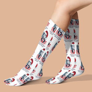 Trump Make Christmas Great Again Socks, Political Gift for Christmas, MAGA Gift , Gift For Trump Supporters 681834 - GOP