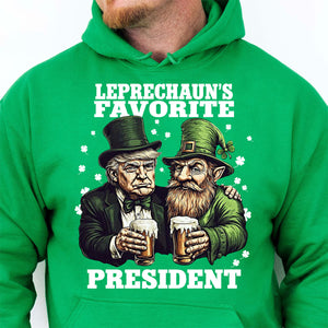 Leprechaun's Favorite President Shirt, St Patrick's Day Shirt, Trump St Patricks Day Shirt, Irish Shirt 681938