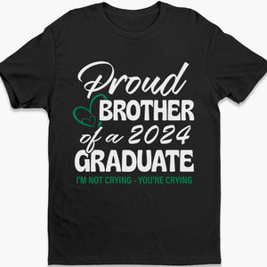 Proud Family Senior 2024 Personalized Custom Graduation Shirt T506V2