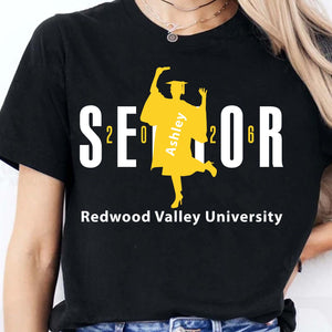 Senior 2026 - Personalized Custom Graduation Shirt T557