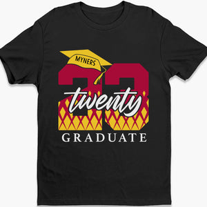 Twenty 23 Graduate Personalized Custom Graduation Shirt T559