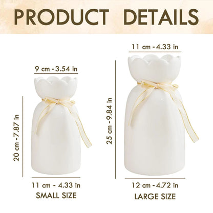 Custom First Mom Now Grandma Ceramic Flower Vase | Personalized Ceramic Vase | Custom Birth Month Flower Vase 684737