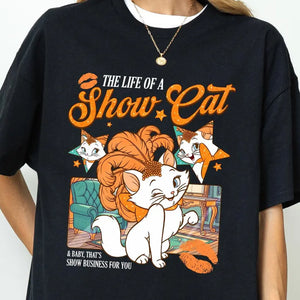 The Life of A ShowCat Shirt | Showgirl Era Shirt | Showgirl Life Tee | Vintage Showgirl Sweatshirt - WFD