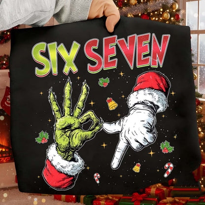 Trending Six Seven Meme Shirt | Funny Mean Guy Christmas Sweatshirt | Viral 6 7 Joke Tee 683302 - WFD