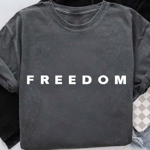 Charlie Kirk Freedom Comfort Colors Shirt, Charlie Kirk Comfort Colors Shirt, Charlie Kirk Tee, Justice For Charlie Kirk Shirt, Charlie Kirk Quote Shirt 682859