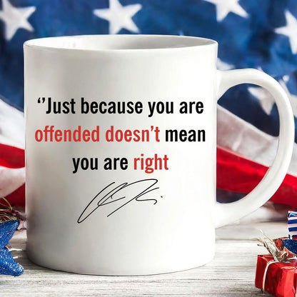 Charlie Kirk Memorial Mug – Motivation Quote Mug, Conservative Tribute Gift, Pray for Charlie Kirk 683016