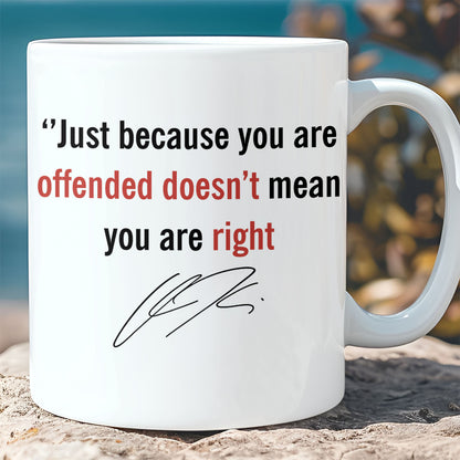 Charlie Kirk Memorial Mug – Motivation Quote Mug, Conservative Tribute Gift, Pray for Charlie Kirk 683016