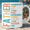 Best Dad Ever Mug | Father’s Day Coffee Cup for Men, Coffee Cup for Proud Dad, Funny Gift for Husband 682243
