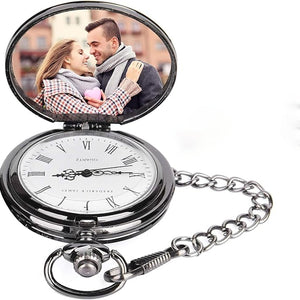 To My Son Pocket Watch, Never Forget That I Love You, Forever Gift from Dad Mom, Birthday Gift for Son 683788
