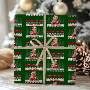 Make America Great Again Wrapping Paper, Funny Trump Wrapping Paper, Trump 2024, Republican Gift 681741 - GOP - WFD