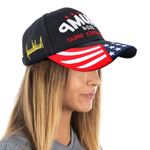 2024 Baseball Cap for Trump Embroidery Cap USA Flag Baseball Caps Donald Keep America Great 3D Letter Embroidery President Hat