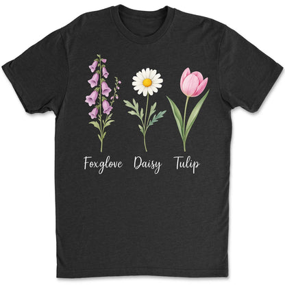 Subtle FDT Shirt – Floral F*ck Donald Trump Tee, Anti MAGA Political T-shirt, Feminist 8647 Anti Trump Gift 682169