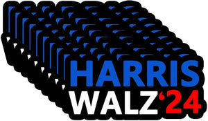 10 Pack Harris Walz 2024 Kamala Harris Tim Walz Waltz for President Stickers Vinyl Sticker Laptop Decal Car Bumper Window Waterproof Sticker