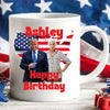 My Dad/Mom With Donald Trump Custom Photo Mug | Birthday Mug | Funny Birthday Gift Ideas 682023 - GOP