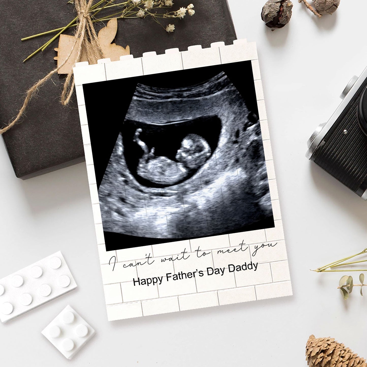 Custom Photo Upload Building Brick Blocks for Dad | Personalized Building Block Keepsake | Father’s Day Gift 684287