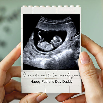 Custom Photo Upload Building Brick Blocks for Dad | Personalized Building Block Keepsake | Father’s Day Gift 684287