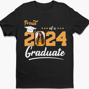 Personalized Proud Family Graduation 2024 Upload Photo Shirt C534