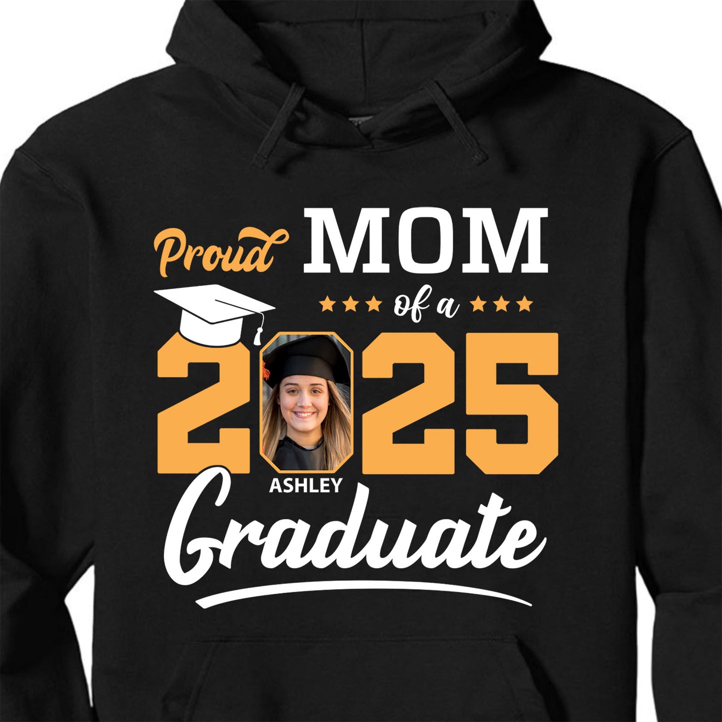 Personalized Proud Family Graduation 2025 Upload Photo Shirt C534