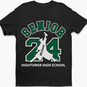 Senior 2024 Personalized Custom Graduation Shirt C630V1