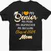 I Love My Senior - Family Senior 2024 - Personalized Custom Graduation 2024 Shirt C635