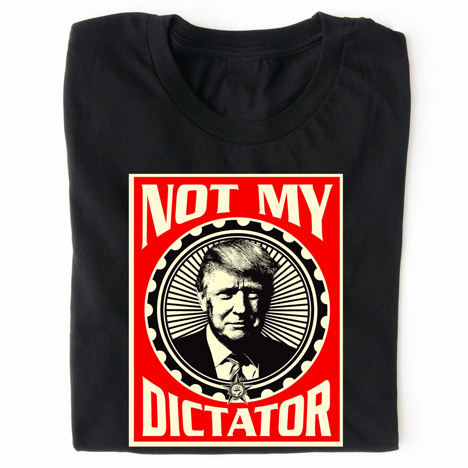 Not My Dictator Shirt – 8647 Anti Trump Protest Tee, Resist Activism And Freedom Dark Shirt For Justice And Equality 682181