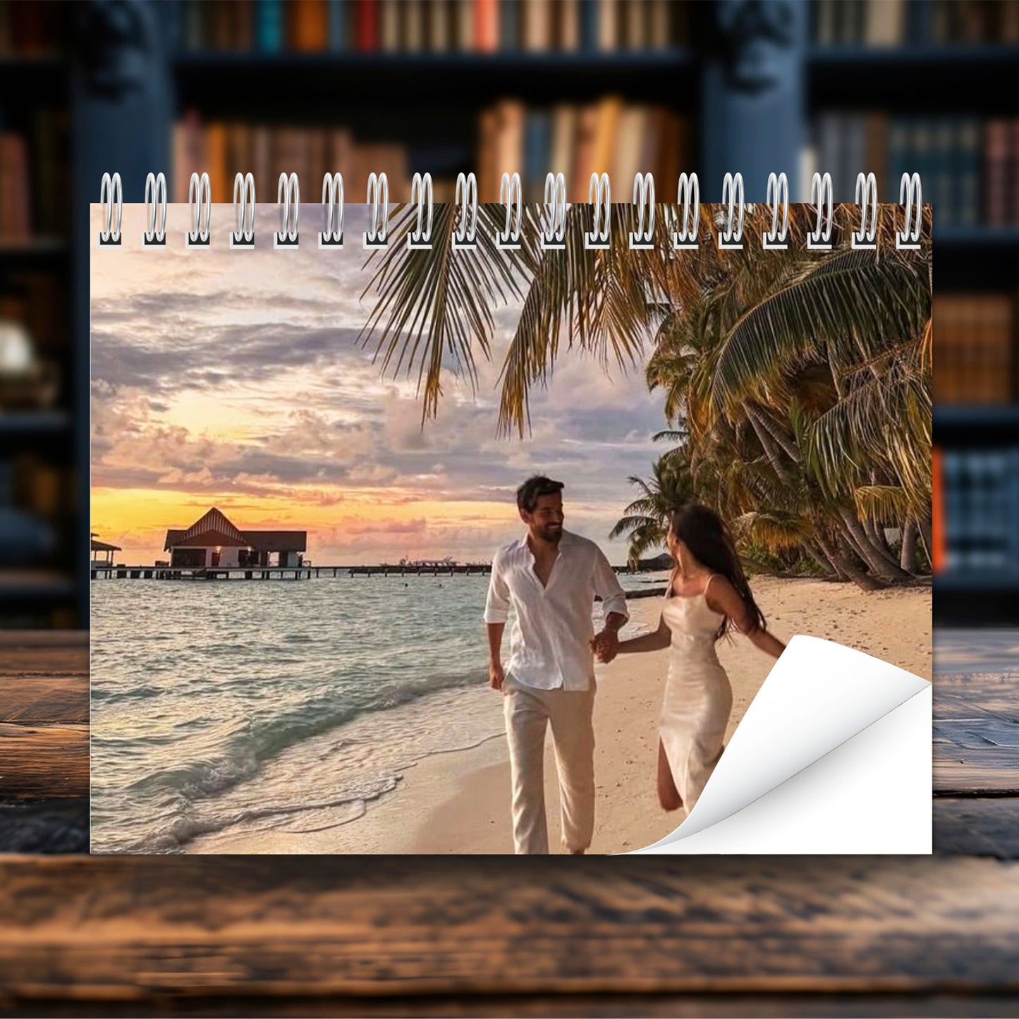 Photo Couple Calendar 2026 | Personalized Custom Wall Calendar | Anniversary Gift | Valentine Gift Ideas 683383