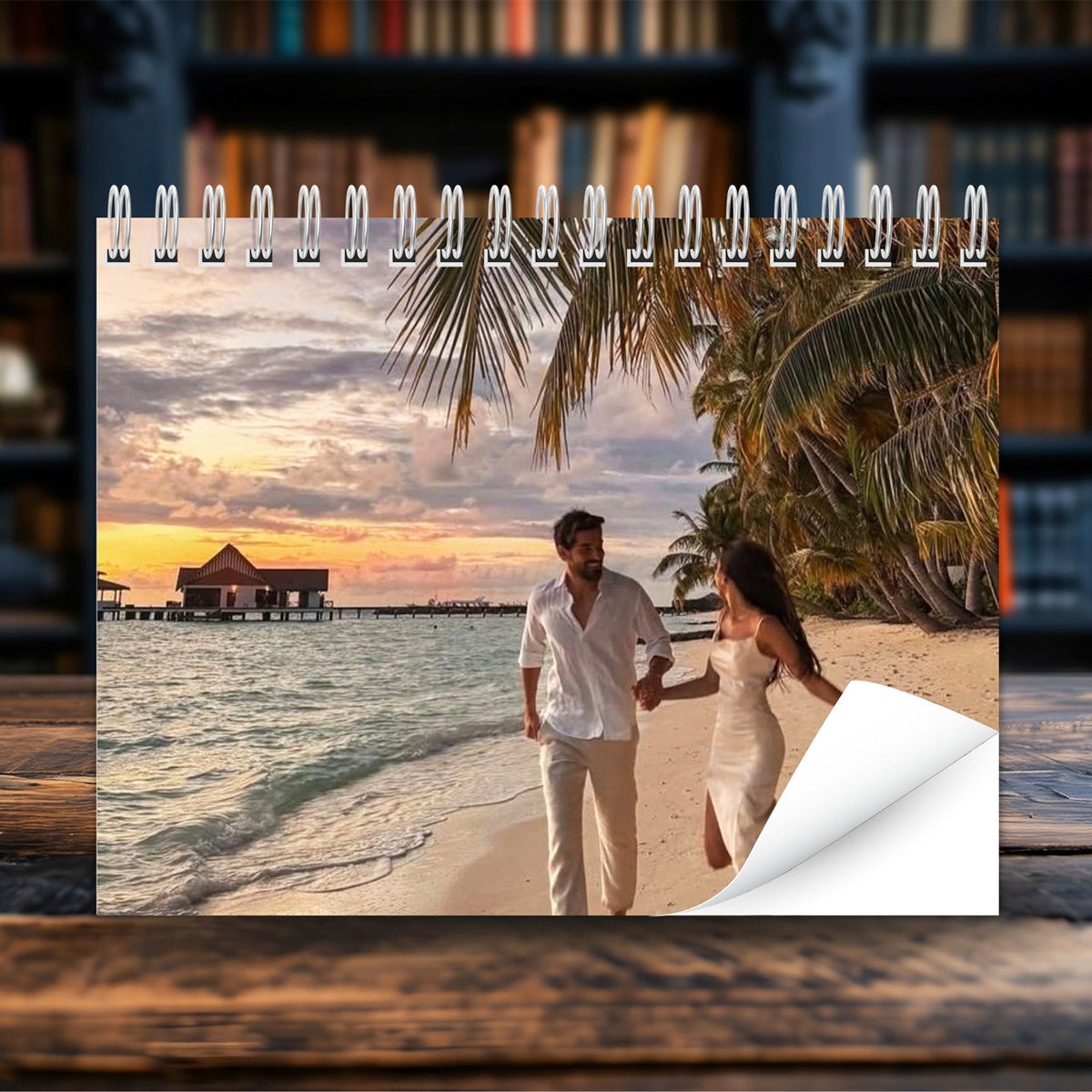 Photo Couple Calendar 2026 | Personalized Custom Wall Calendar | Anniversary Gift | Valentine Gift Ideas 683383