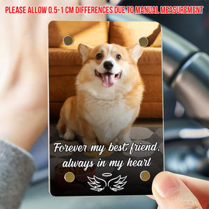 Personalized Dog Sympathy Gift Car Visor Clip | Personalized Memorial Gift | Pet Loss Memorial Visor Clip 683297