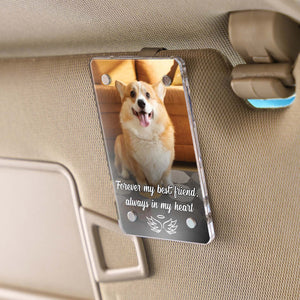 Personalized Dog Sympathy Gift Car Visor Clip | Personalized Memorial Gift | Pet Loss Memorial Visor Clip 683297