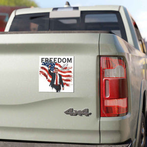 Freedom Charlie Kirk Car Magnet | Stand With Charlie Kirk | Justice For Charlie Kirk 683150