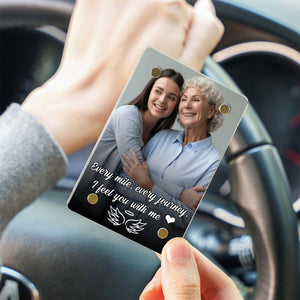 Loss of Mother Memorial Gift Personalized Car Visor Clip | Personalized Memorial Gift | Remembrance Gift Visor Clip 683296