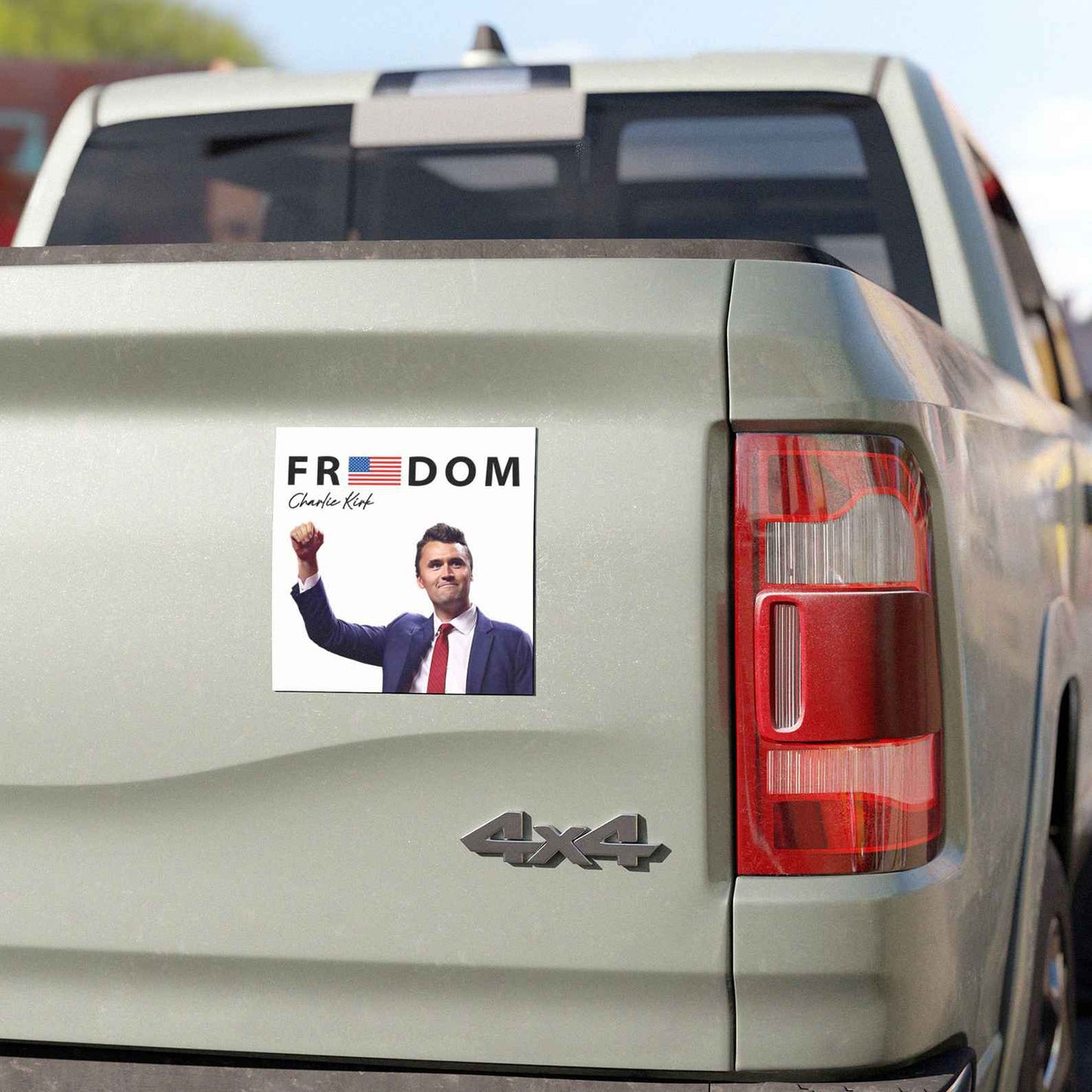 Freedom Charlie Kirk Car Magnet | Stand With Charlie Kirk | Justice For Charlie Kirk 683151