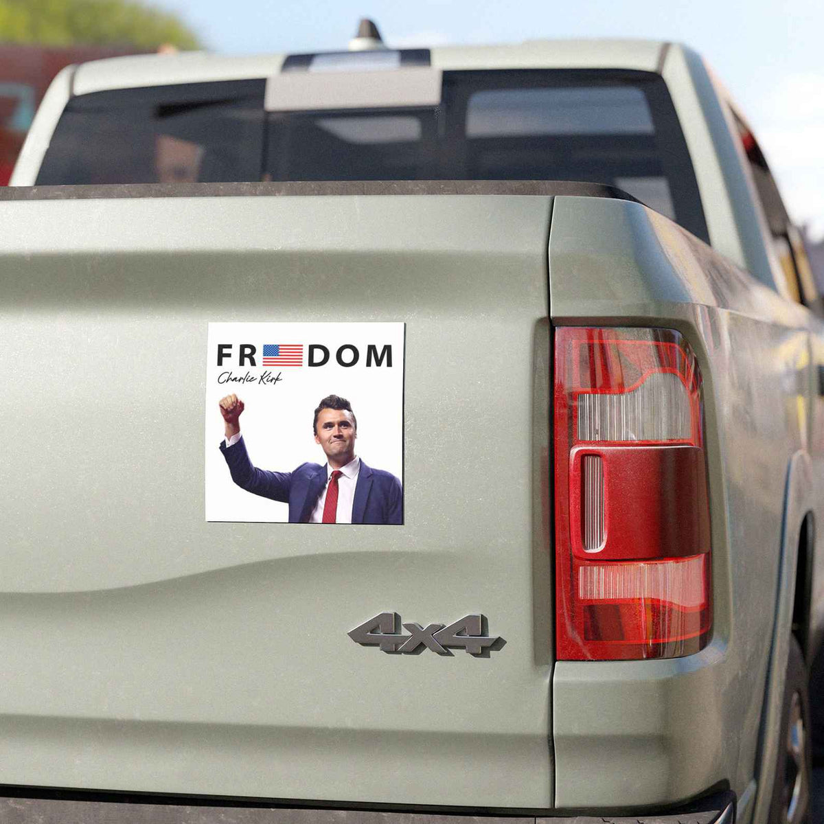 Freedom Charlie Kirk Car Magnet | Stand With Charlie Kirk | Justice For Charlie Kirk 683151