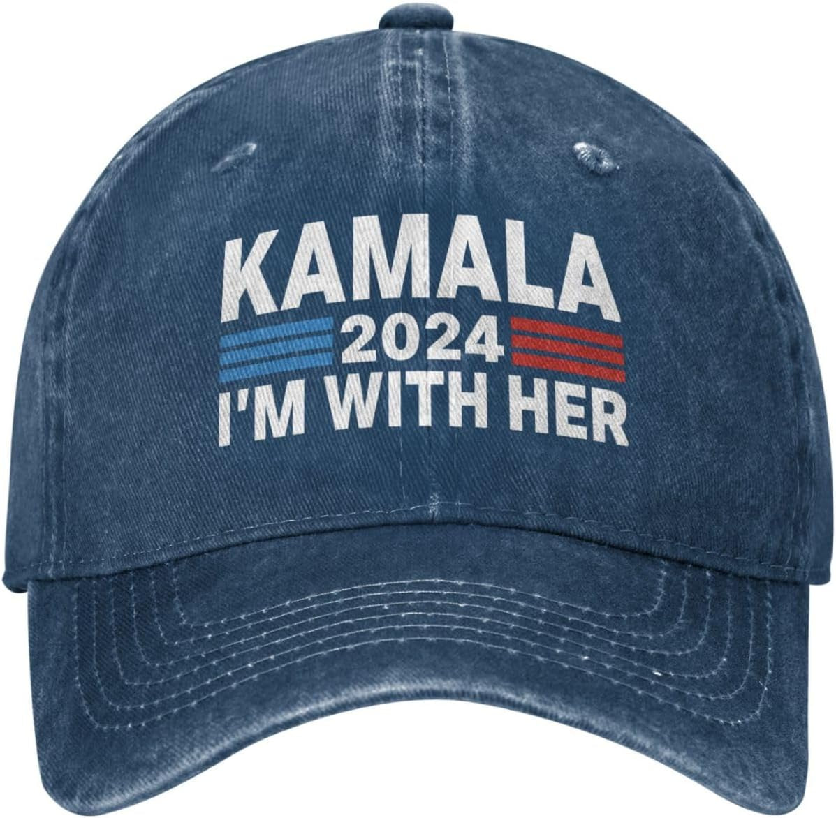 Kamala Harris 2024 Hat Kamala Harris Baseball Cap Kamala Harris for President Campaign Cap Adjustable Retro Dad Hat